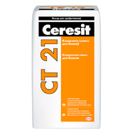 Смесь для кладки газоблока Ceresit СТ21 25кг Зима