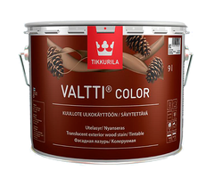Лазурь Tikkurila Valtti Color базис EC 9л бесцветный