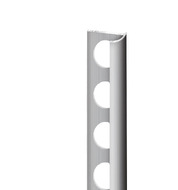 Профиль для плитки алюминий НАП12, 2,7м серебро