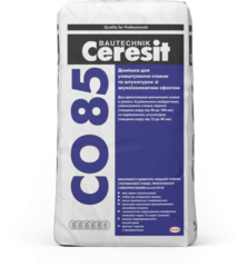 Добавка для звукоизоляции стяжки Ceresit СО85 25кг