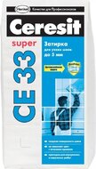 Затирка Ceresit СЕ33 2кг 2-5мм графит