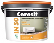 Краска интерьерная матовая Ceresit IN50 BASIC База А 10л
