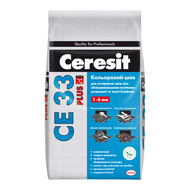 Затирка для швов Ceresit СЕ33plus 131 тёмно-коричневый 5кг