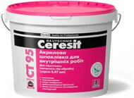 Акриловая шпаклевка для внутренних работ Ceresit СТ95 (0,07мм) 5л