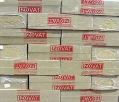 Минеральная вата IZOVAT 65 (1000х600х50мм) 6,0м.кв.