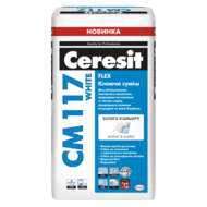 Клей для натурального і штучного каменю Ceresit CM117 white 25 кг 