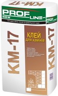 Клей для каминов и печей Profline КМ-17 20 кг