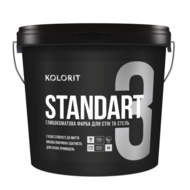 Краска интерьерная Колорит Standart 3 база C 4,5л