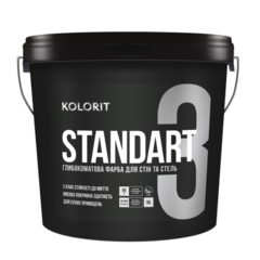 Краска интерьерная Колорит Standart 3 база C 4,5л