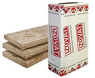 Минеральная вата IZOVAT 135 (1000х600х100мм) 1,2м.кв.