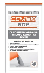 Самовыравнивающая смесь CemFix NGP 25кг