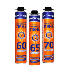Пена монтажная профессиональная LACRYSIL 65 лето