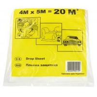 Плёнка защитная малярная (4х5м) 20м ГАП, 20мкрн