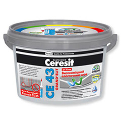Затирка для швов Ceresit СЕ43 серый 2кг