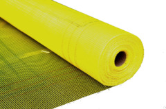 Сетка фасадная Armmax A-160 4*4мм стеклотканевая желтая 50м2