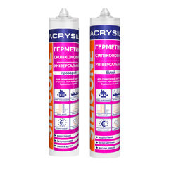 Герметик силиконовый универсальный LACRYSIL белый 280мл