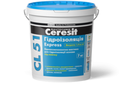 Мастика гидроизоляционная Ceresit CL 51 7 кг