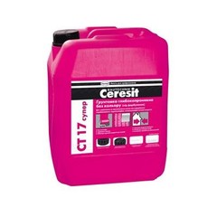 Глубокопроникающая грунтовка Ceresit СТ17супер 5л