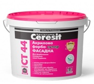 Краска акриловая Ceresit СТ44 База Белая 10л