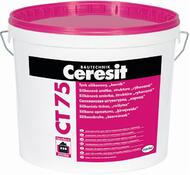 Штукатурка декоративная силиконовая "короед"  3мм база Ceresit СТ75 25кг