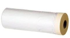 Защитная пленка с малярной лентой 450*020 желтая